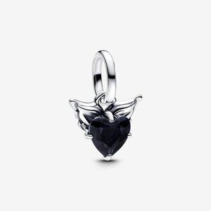 Pandora Winged Heart Mini Dangle Charm